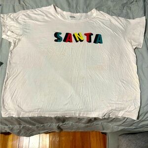 Oversized Santa Basic Tee